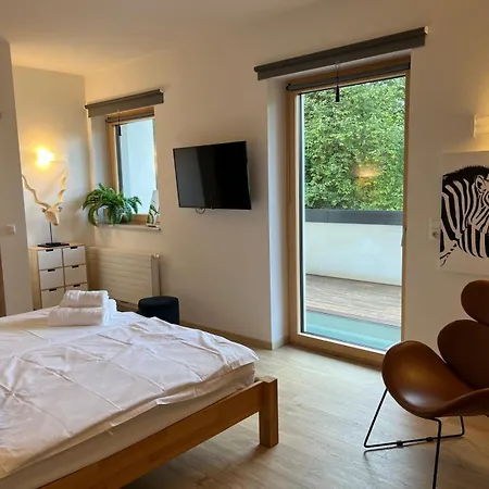 Апартаменты Sprungschanze Haus Мурау